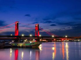 Jembatan Ampera By @charming.palembang