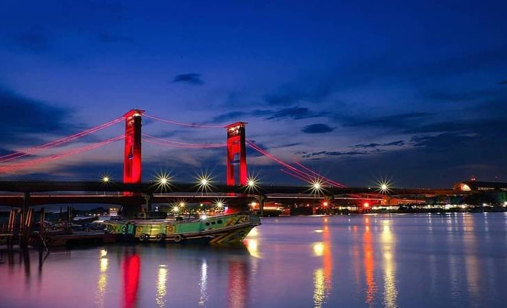 Jembatan Ampera By @charming.palembang